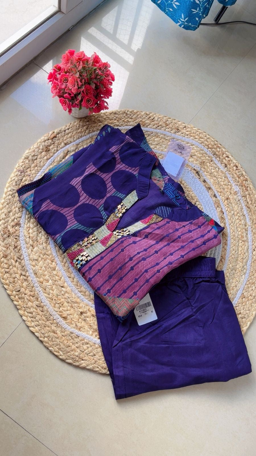 Purple Kurta Set for Women | Premium Ethnic Wear Online