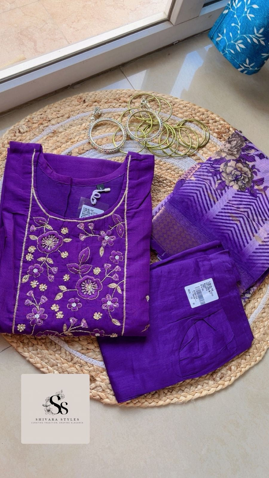 Buy Purple Kurta Set Online – Stylish Women’s Ethnic Wear