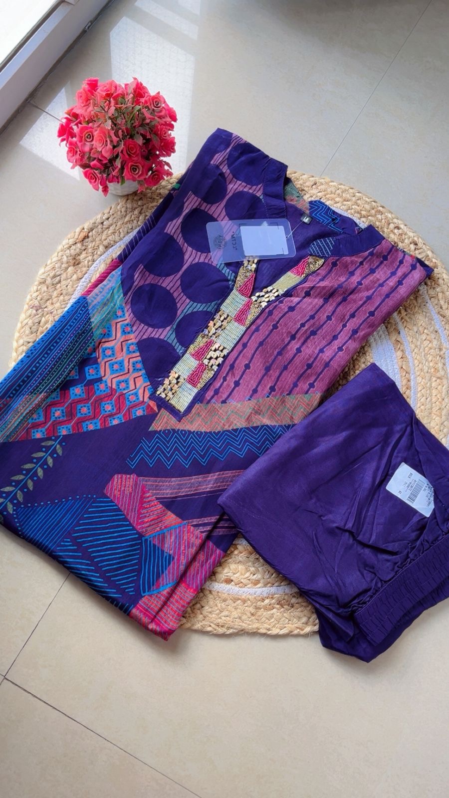 Purple Kurta Set for Women | Premium Ethnic Wear Online