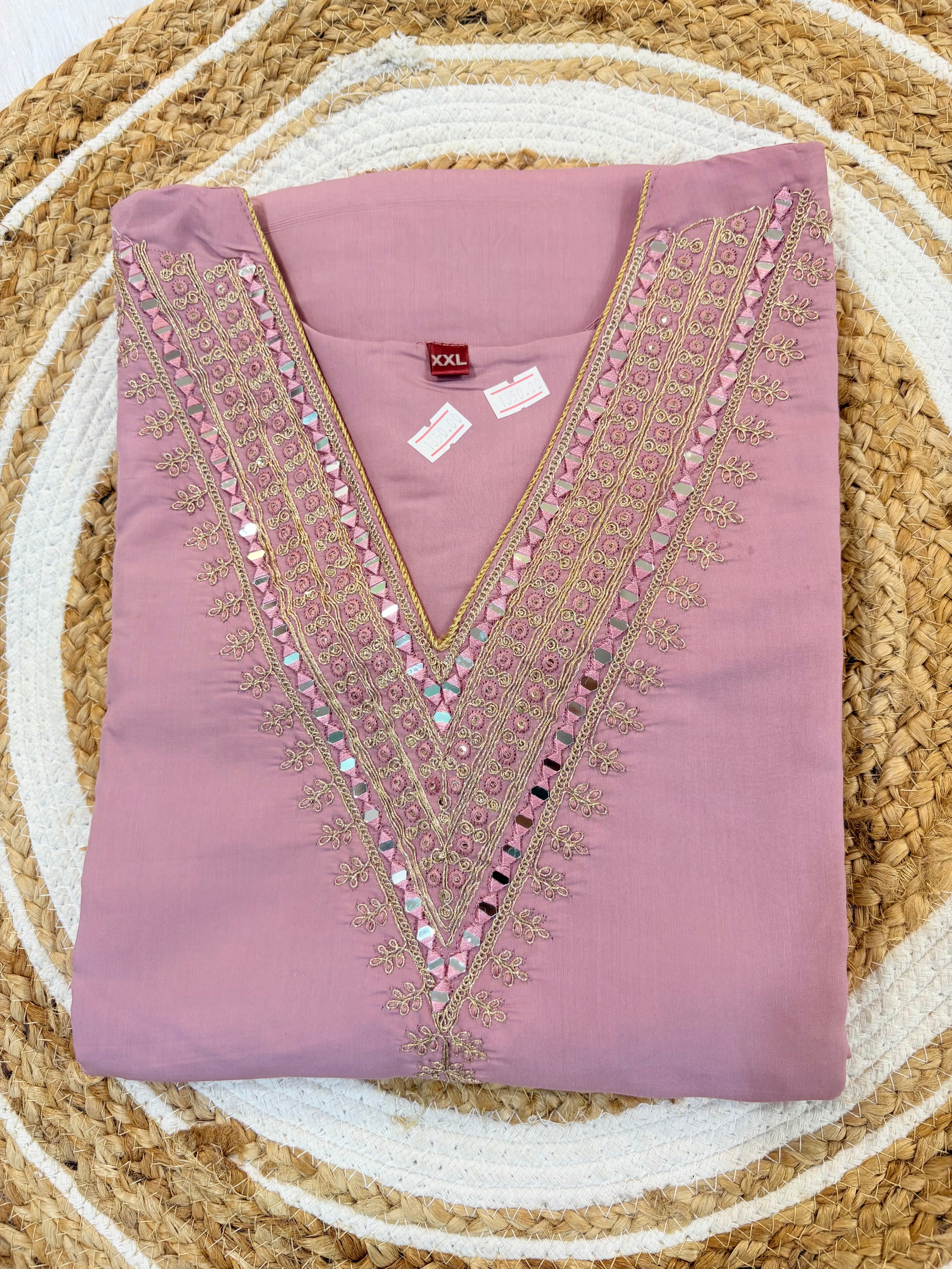 Mauve Stitched Suit for Women | Elegant Ethnic Wear Online